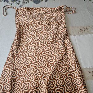 Birch and Stone Heart Slip Mini Dress